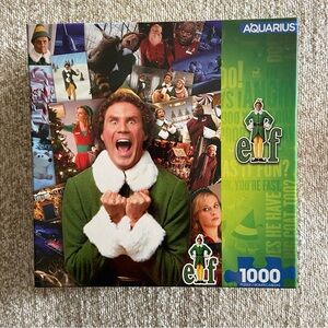Elf Movie Collage Puzzle 1000 Piece Jigsaw Puzzle Will Ferrel NEW-SEALED